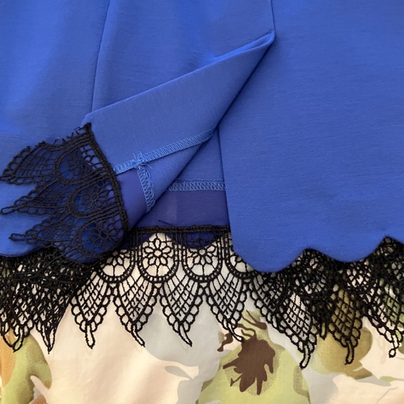 Talbots blue dress 8P - Picture 6 of 9